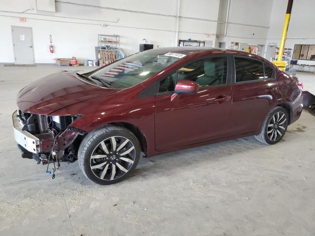 HONDA CIVIC EXL 2014 with VIN 19XFB2F92EE043825 - Photo from auction