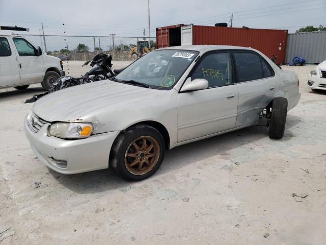 TOYOTA COROLLA CE 2001 with VIN 1NXBR12E41Z483480 - Photo from auction