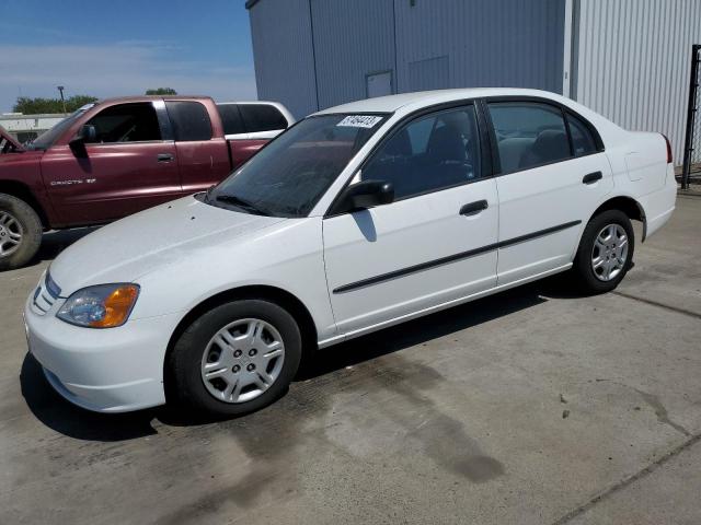HONDA CIVIC DX 2002 with VIN 2HGES16142H512852 - Photo from auction