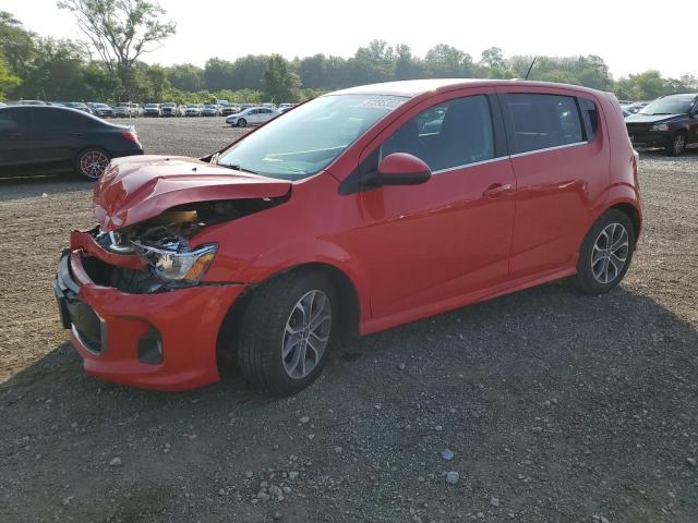 CHEVROLET SONIC LT 2018 with VIN 1G1JD6SH4J4124340 - Photo from auction