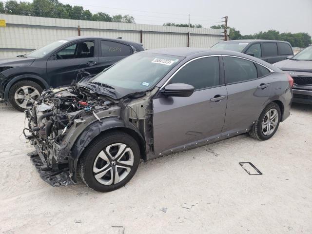 HONDA CIVIC LX 2017 with VIN 19XFC2F50HE215820 - Photo from auction
