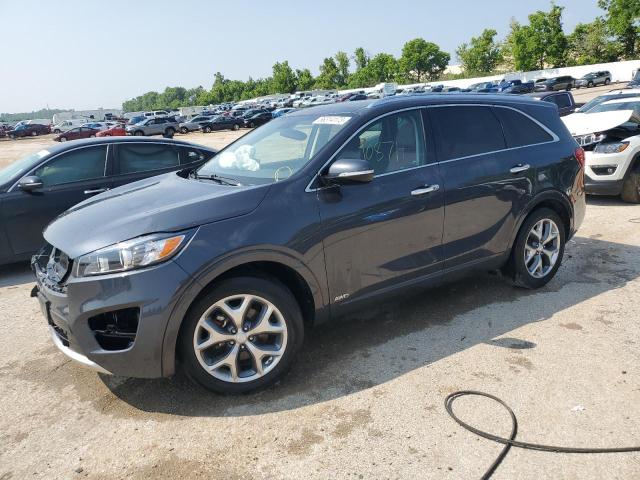 KIA SORENTO SX 2018 with VIN 5XYPKDA53JG385639 - Photo from auction