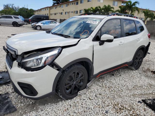 SUBARU FORESTER S 2019 with VIN JF2SKAPC6KH420411 - Photo from auction