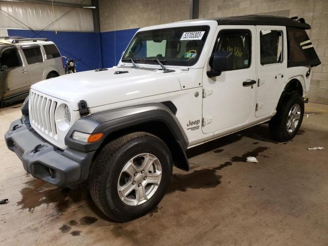 JEEP WRANGLER U 2018 with VIN 1C4HJXDG8JW155670 - Photo from auction