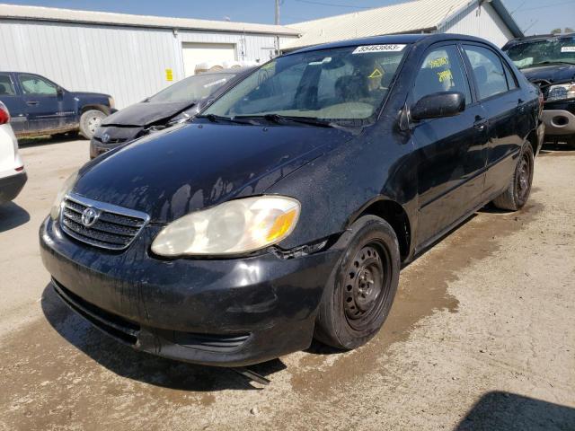 TOYOTA COROLLA CE 2004 with VIN 1NXBR38E24Z281938 - Photo from auction