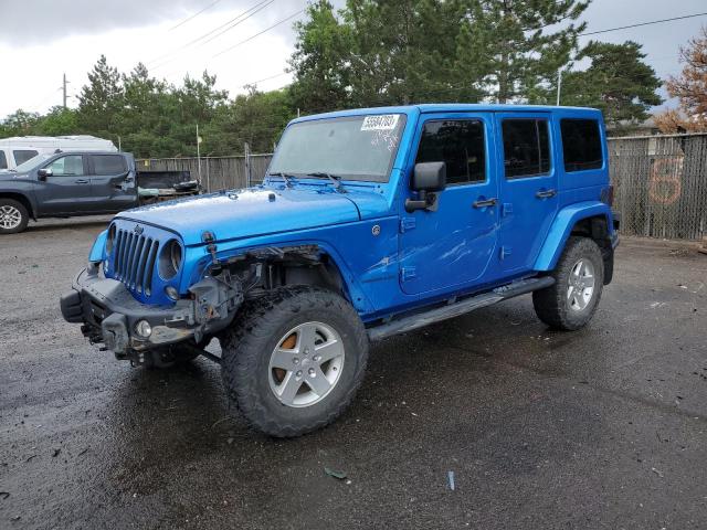 JEEP WRANGLER U 2016 with VIN 1C4BJWEG9GL163334 - Photo from auction