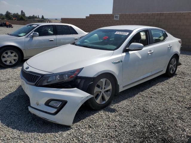 KIA OPTIMA HYB 2015 with VIN KNAGM4AD7F5087934 - Photo from auction
