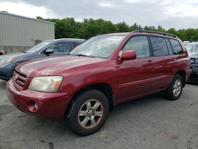 TOYOTA HIGHLANDER 2006 with VIN JTEDP21A760112458 - Photo from auction