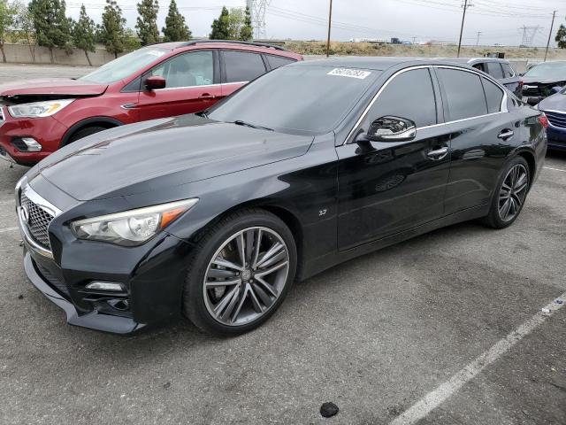 INFINITI Q50 BASE 2014 with VIN JN1BV7AP1EM677897 - Photo from auction
