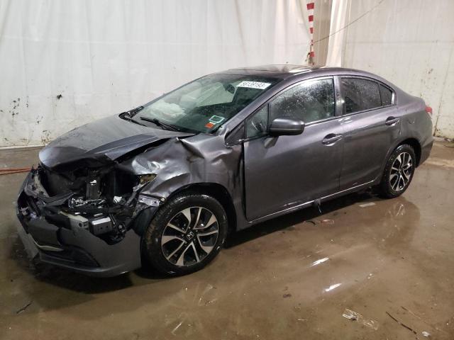 HONDA CIVIC EX 2015 with VIN 2HGFB2F87FH510915 - Photo from auction