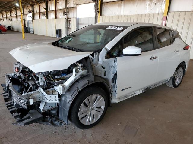 NISSAN LEAF S 2018 with VIN 1N4AZ1CP3JC310349 - Photo from auction