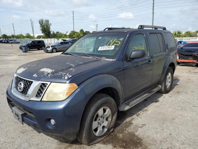 NISSAN PATHFINDER 2008 with VIN 5N1AR18U68C616105 - Photo from auction