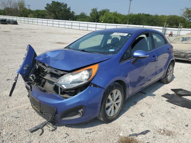 KIA RIO EX 2015 with VIN KNADN5A38F6420990 - Photo from auction