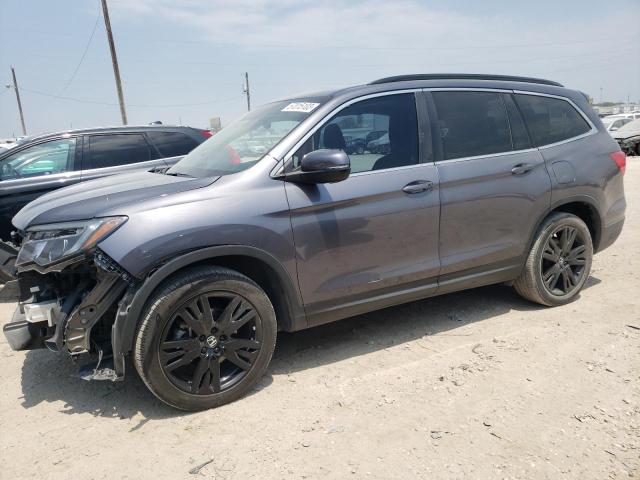 HONDA PILOT SE 2021 with VIN 5FNYF5H24MB010624 - Photo from auction