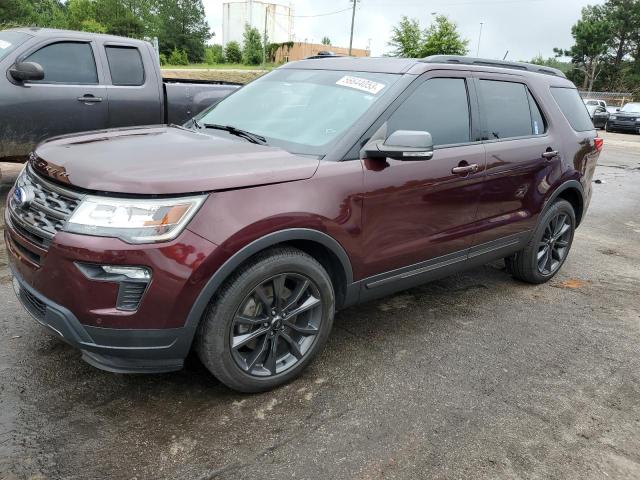 FORD EXPLORER X 2018 with VIN 1FM5K7DH3JGB27239 - Photo from auction
