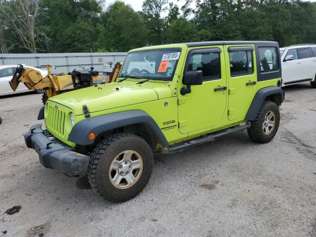 JEEP WRANGLER U 2016 with VIN 1C4BJWKG9GL336791 - Photo from auction