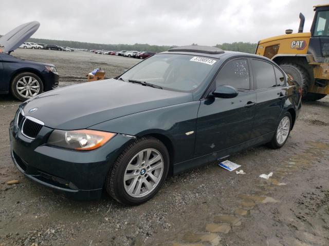 BMW 328 I 2007 with VIN WBAVA33597KX80216 - Photo from auction
