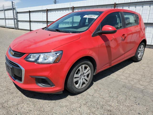 Photo 1 from auction – 2020 CHEVROLET SONIC with VIN 1G1JG6SB9L4129913