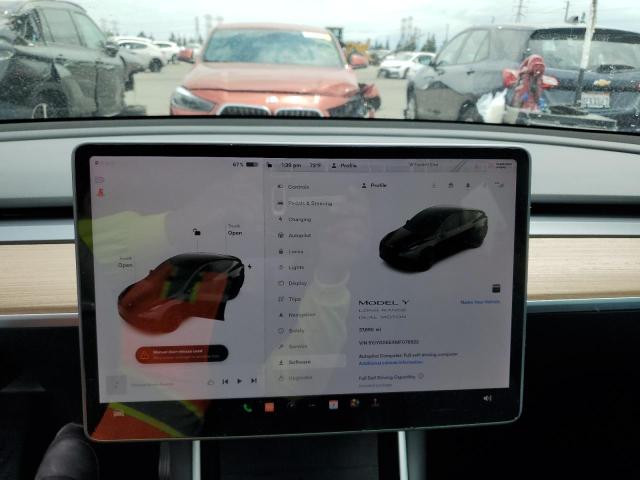 Фото 9 с аукциона – 2021 TESLA MODEL Y с VIN 5YJYGDEEXMF076522