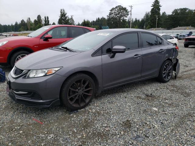 HONDA CIVIC LX 2014 with VIN 19XFB2F59EE012777 - Photo from auction