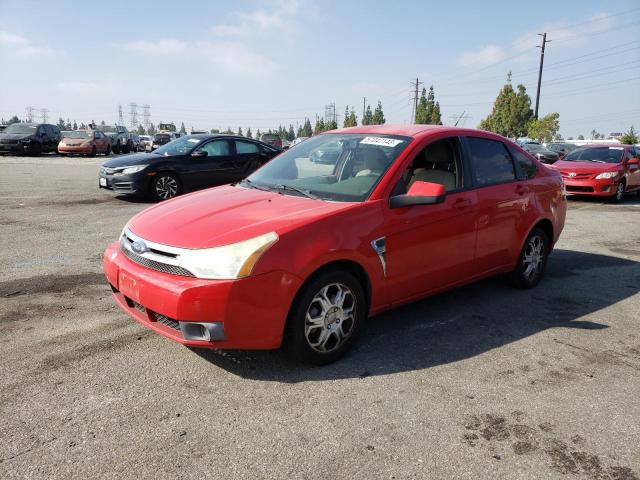 FORD FOCUS SE 2008 with VIN 1FAHP35N28W102709 - Photo from auction