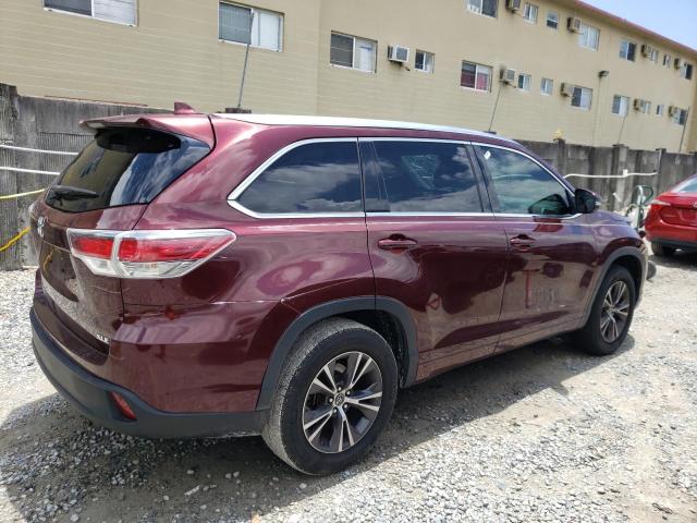 Photo 3 from auction – 2016 TOYOTA HIGHLANDER with VIN 5TDKKRFH2GS125321