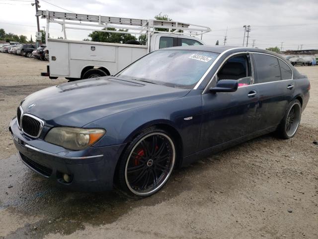 BMW 750 LI 2006 with VIN WBAHN83516DT64792 - Photo from auction