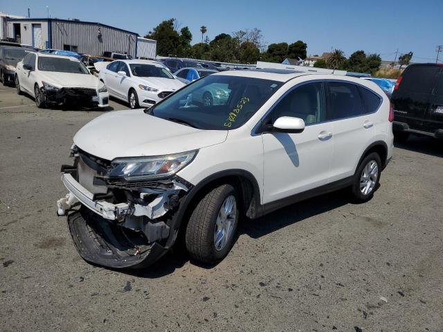 HONDA CR-V EX 2015 with VIN 5J6RM3H53FL010505 - Photo from auction