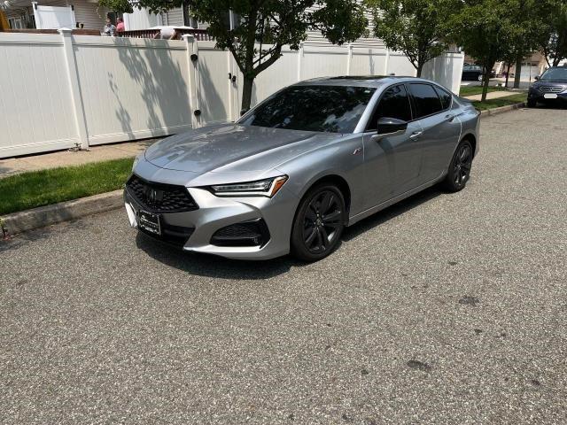 Photo 2 from auction – 2021 ACURA TLX TECH A with VIN 19UUB6F57MA007448