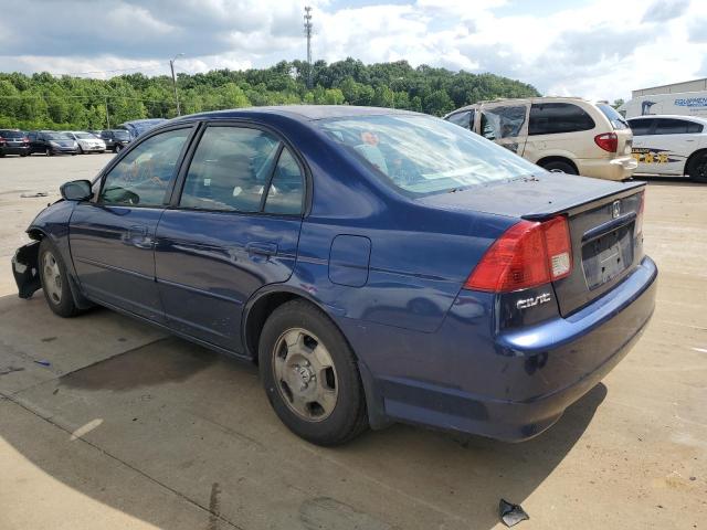 Photo 2 from auction – 2005 HONDA CIVIC HYBR with VIN JHMES95605S016825