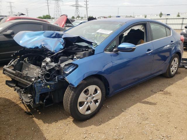 KIA FORTE EX 2014 with VIN KNAFX4A82E5083911 - Photo from auction