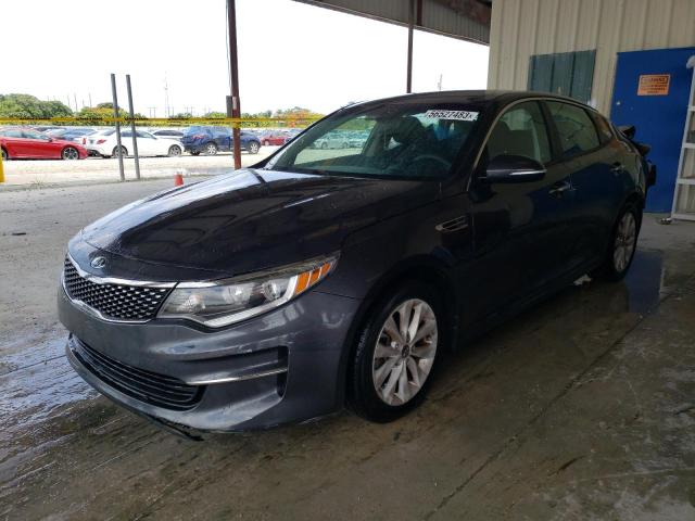 KIA OPTIMA LX 2017 with VIN 5XXGT4L37HG153701 - Photo from auction