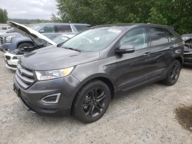 FORD EDGE SEL 2018 with VIN 2FMPK4J84JBB95648 - Photo from auction