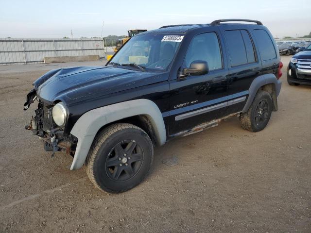 Photo 1 from auction – 2002 JEEP LIBERTY SP with VIN 1J4GL48K82W347119