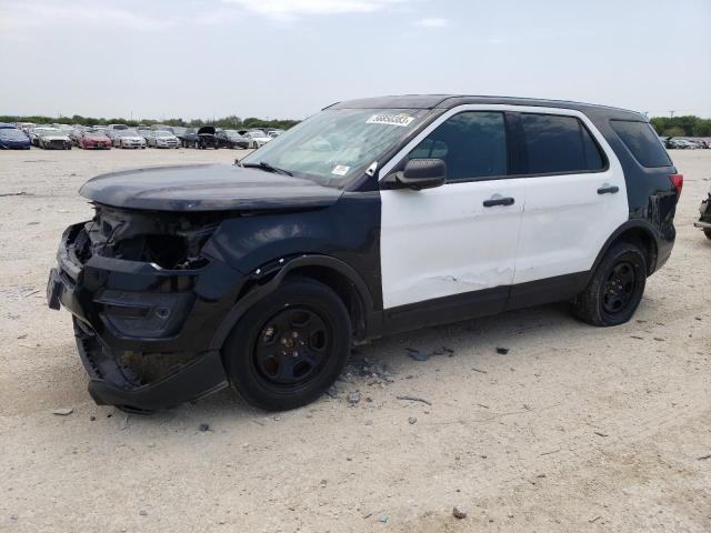 FORD EXPLORER P 2018 with VIN 1FM5K8AR1JGC75568 - Photo from auction