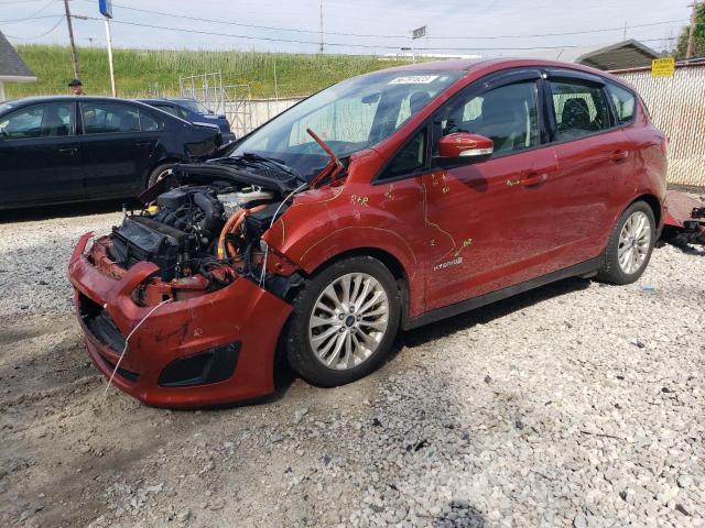 FORD C-MAX SE 2018 with VIN 1FADP5AUXJL102990 - Photo from auction