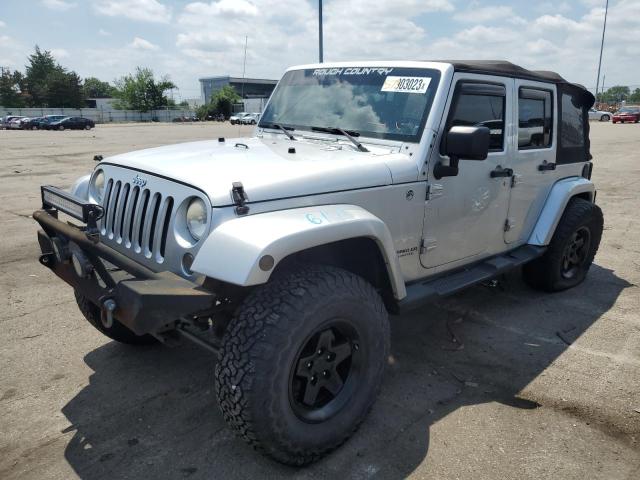 JEEP WRANGLER U 2008 with VIN 1J4GA59158L537245 - Photo from auction
