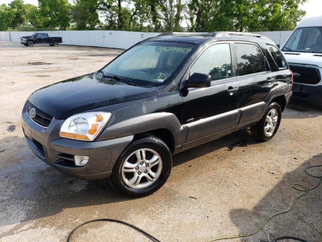 KIA SPORTAGE E 2007 with VIN KNDJE723477352909 - Photo from auction