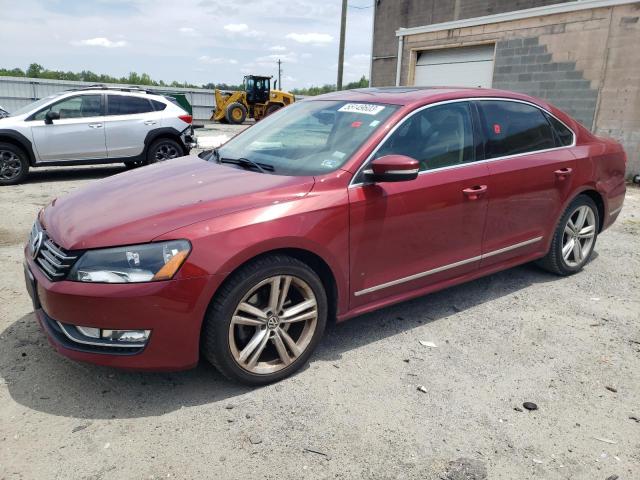 VOLKSWAGEN PASSAT SEL 2015 with VIN 1VWCT7A35FC038527 - Photo from auction