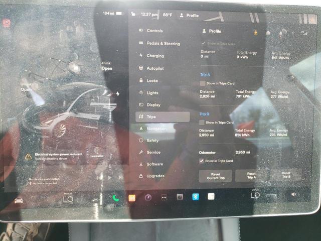 Photo 9 from auction – 2023 TESLA MODEL 3 with VIN 5YJ3E1EA5PF457744