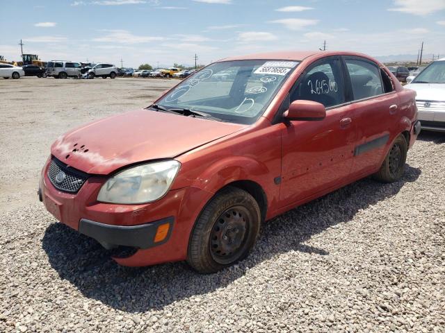 KIA RIO 2006 with VIN KNADE123X66065618 - Photo from auction