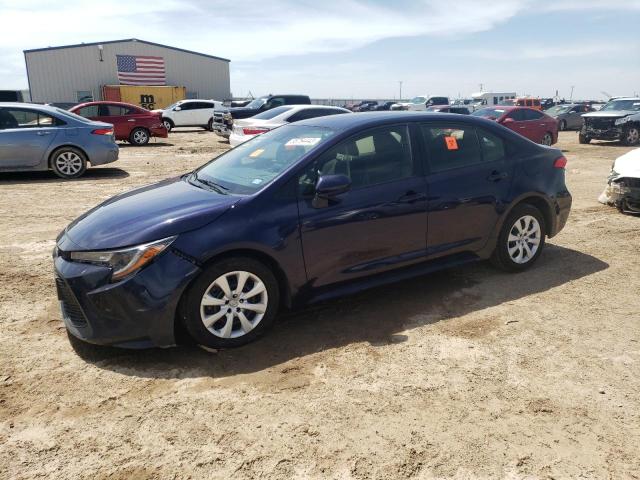TOYOTA COROLLA LE 2021 with VIN JTDEPMAE1MJ126824 - Photo from auction