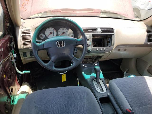 Photo 8 from auction – 2002 HONDA CIVIC LX with VIN 2HGES16562H502598