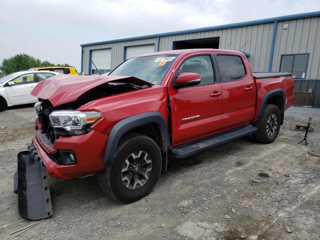 TOYOTA TACOMA DOU 2017 with VIN 3TMCZ5AN3HM074757 - Photo from auction