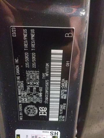 Photo 14 from auction – 2023 LEXUS NX 350H with VIN 2T2GKCEZ8PC015875