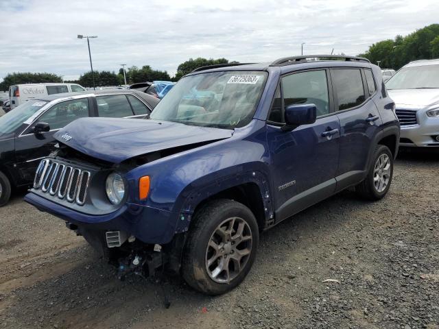 JEEP RENEGADE L 2016 with VIN ZACCJBBT4GPC88297 - Photo from auction