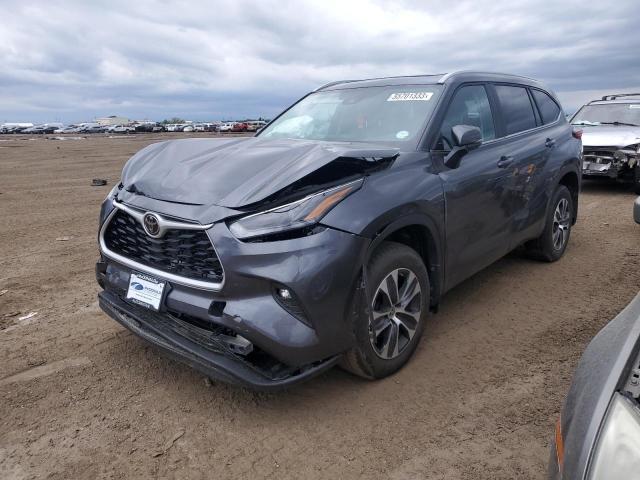 TOYOTA HIGHLANDER 2023 with VIN 5TDKDRBH1PS036128 - Photo from auction