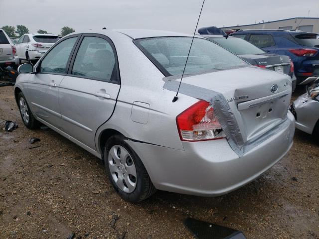 Photo 2 from auction – 2008 KIA SPECTRA EX with VIN KNAFE121785554459