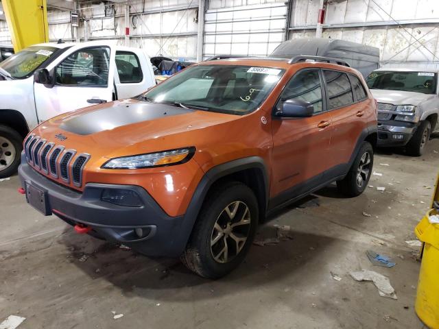 Photo 1 from auction – 2016 JEEP CHEROKEE T with VIN 1C4PJMBS7GW300742