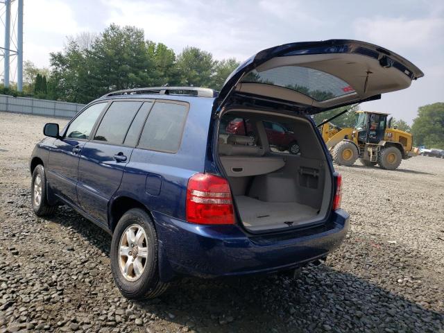 Photo 2 from auction – 2003 TOYOTA HIGHLANDER with VIN JTEHF21AX30122708